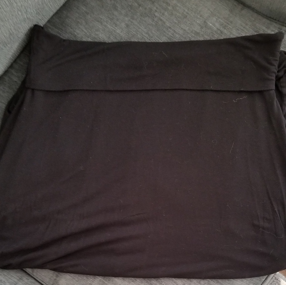 EUC Comfy Black Maxi Skirt